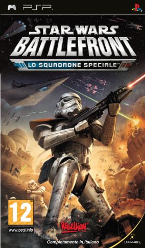 Immagine della copertina del gioco Star Wars Battlefront: lo Squadrone Speciale per PlayStation PSP